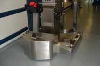 Stainless steel PowerTug for pharmaceutical equipment at Wyeth